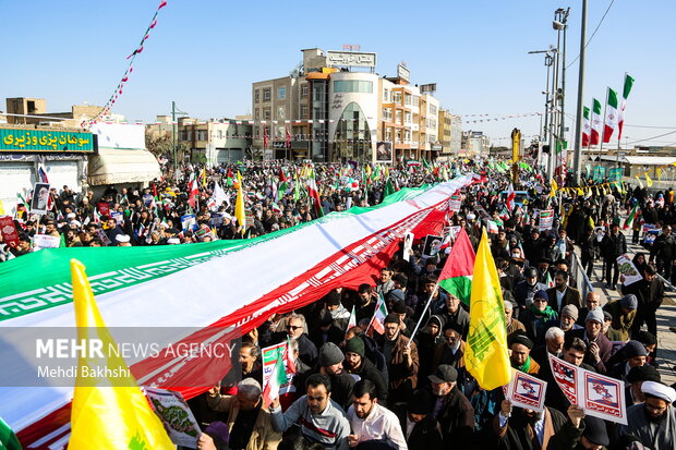 راهپیمایی ۲۲ بهمن در قم