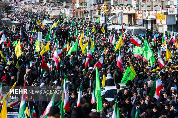 راهپیمایی ۲۲ بهمن در قم