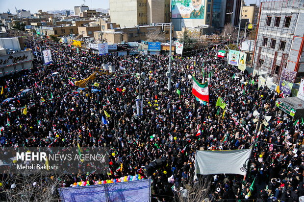 راهپیمایی ۲۲ بهمن در قم