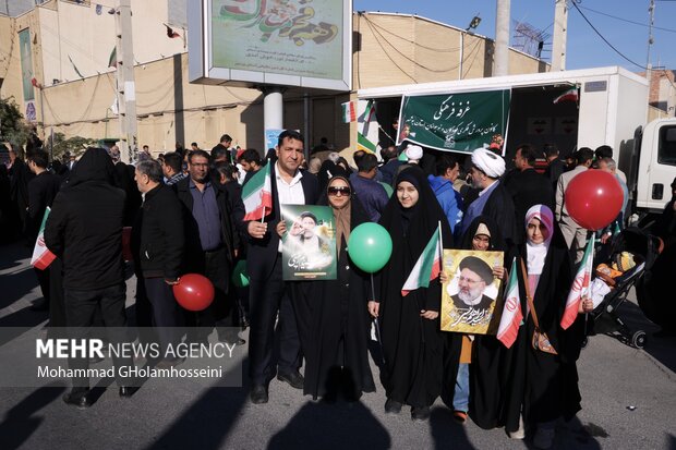 استان بوشهر، 1403،راهپیمایی 22 بهمن ماه در بوشهر