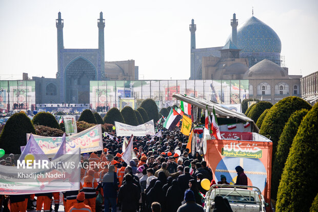 راهپیمایی ۲۲ بهمن در اصفهان