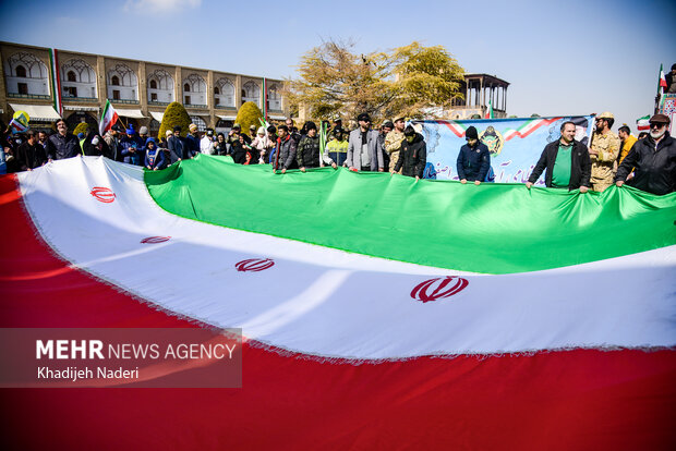 راهپیمایی ۲۲ بهمن در اصفهان