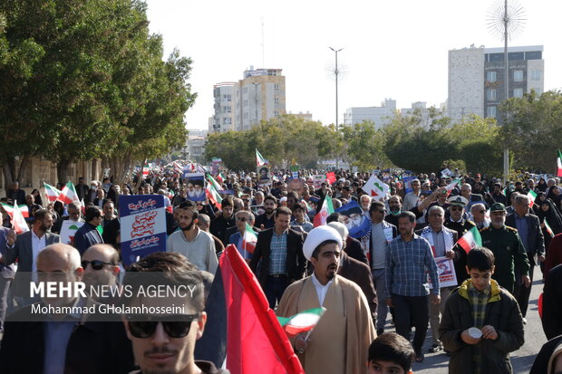 استان بوشهر، 1403،راهپیمایی 22 بهمن ماه در بوشهر