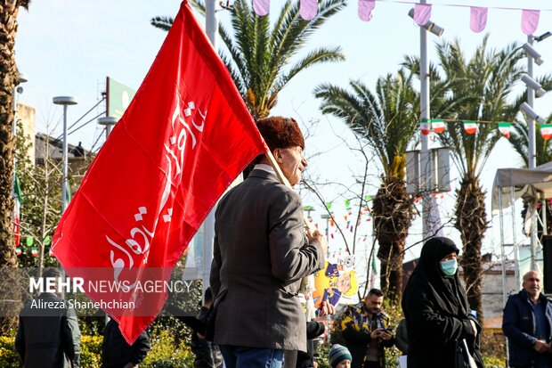 راهپیمایی ۲۲ بهمن در رشت