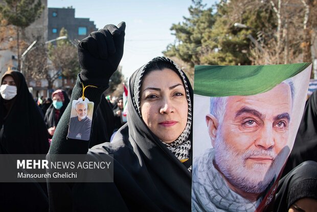 راهپیمایی 22 بهمن در شاهرود