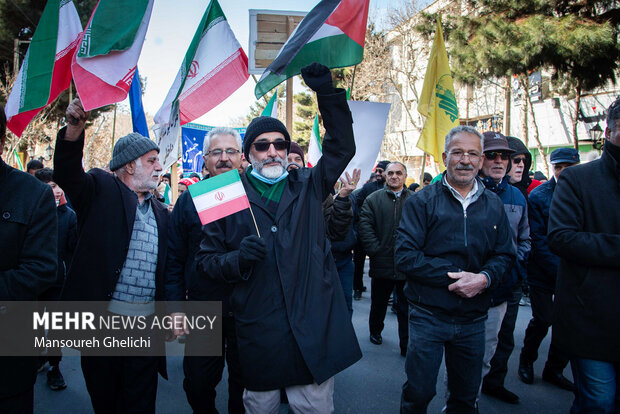 راهپیمایی 22 بهمن در شاهرود