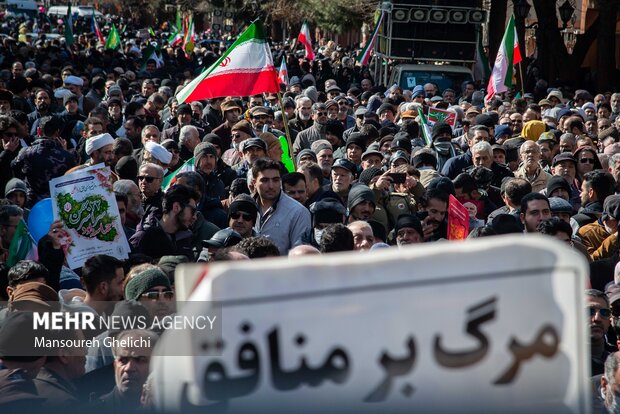 راهپیمایی 22 بهمن در شاهرود