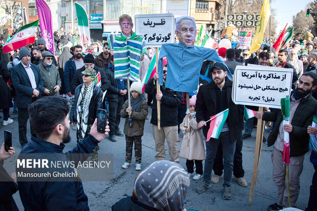 راهپیمایی 22 بهمن در شاهرود