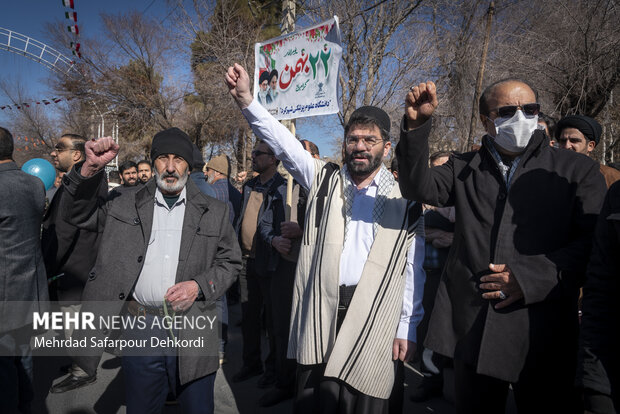 راهپیمایی ۲۲ بهمن در شهرکرد