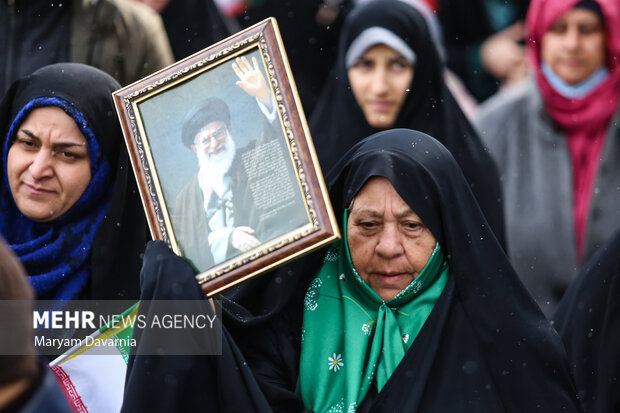 راهپیمایی ۲۲ بهمن در بجنورد