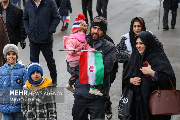 راهپیمایی ۲۲ بهمن در بجنورد