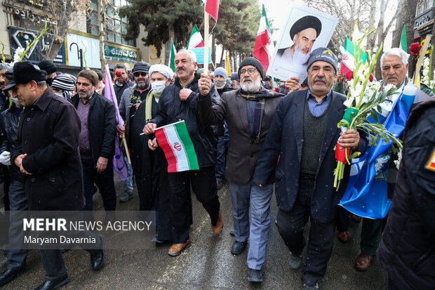 راهپیمایی ۲۲ بهمن در بجنورد