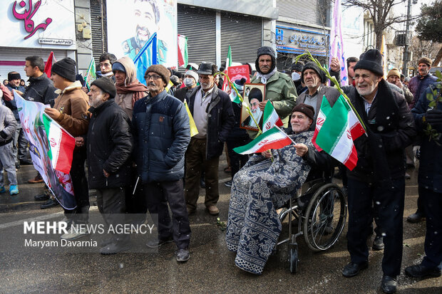 راهپیمایی ۲۲ بهمن در بجنورد