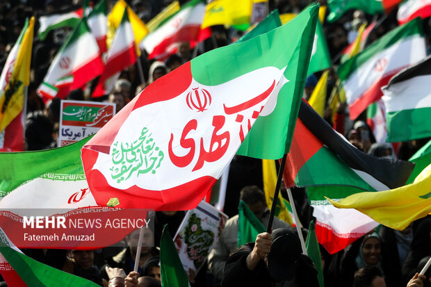 سخنرانی رئیس‌جمهور در جشن چهل‌وششمین سالگرد پیروزی انقلاب اسلامی