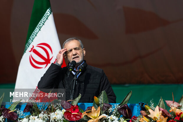 سخنرانی رئیس‌جمهور در جشن چهل‌وششمین سالگرد پیروزی انقلاب اسلامی