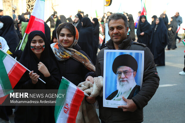 راهپیمایی ۲۲ بهمن در ورامین