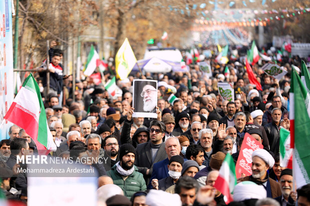 راهپیمایی ۲۲ بهمن در ورامین