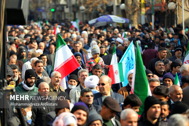 راهپیمایی ۲۲ بهمن در ورامین