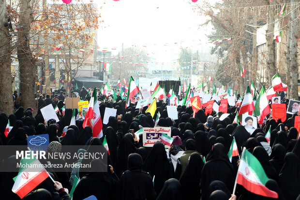 راهپیمایی ۲۲ بهمن در ورامین