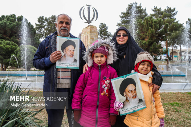 راهپیمایی ۲۲ بهمن در یزد
