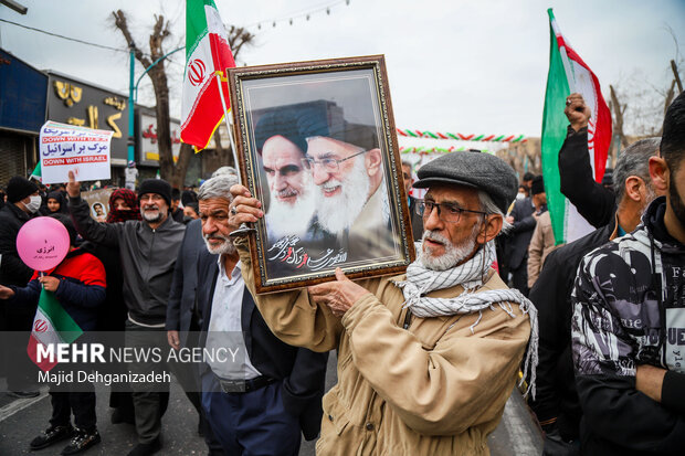 راهپیمایی ۲۲ بهمن در یزد