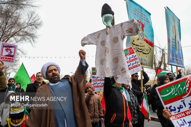 راهپیمایی ۲۲ بهمن در یزد