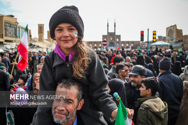 راهپیمایی ۲۲ بهمن در یزد