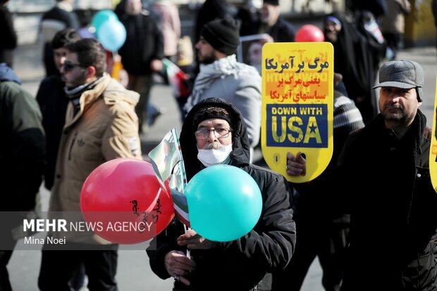 راهپیمایی ۲۲ بهمن در تبریز