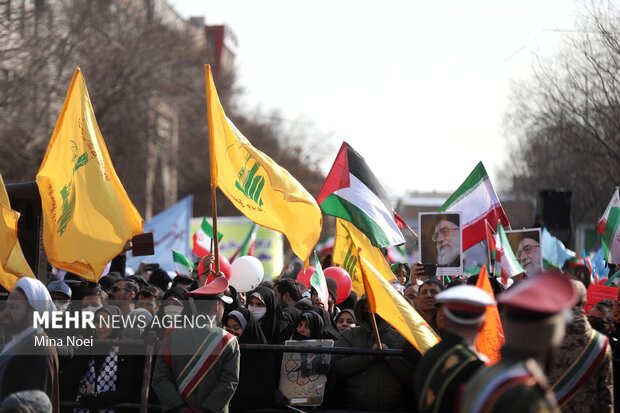 راهپیمایی ۲۲ بهمن در تبریز