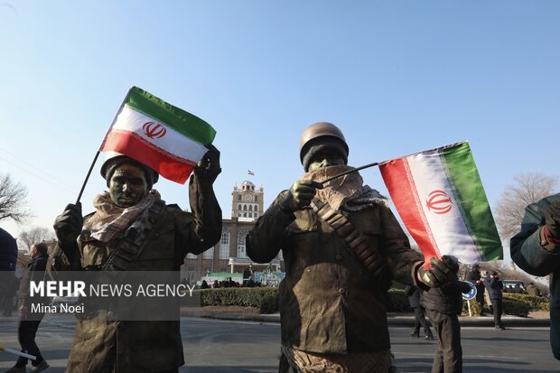 راهپیمایی ۲۲ بهمن در تبریز