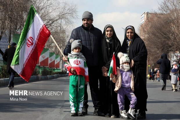 راهپیمایی ۲۲ بهمن در تبریز