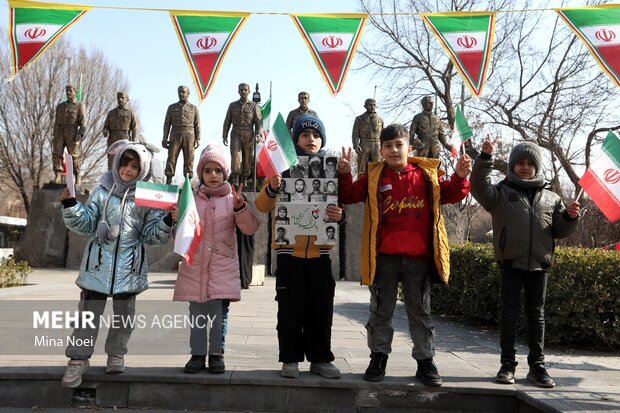 راهپیمایی ۲۲ بهمن در تبریز