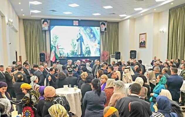 46th Anniv. of Islamic Revolution Celebrated in Tajikistan