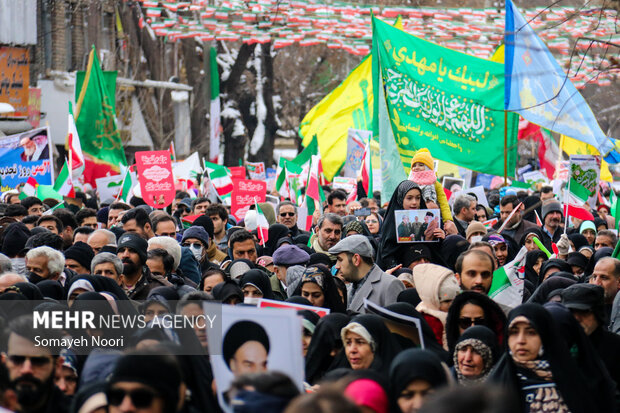 راهپیمایی ۲۲ بهمن در کرمانشاه