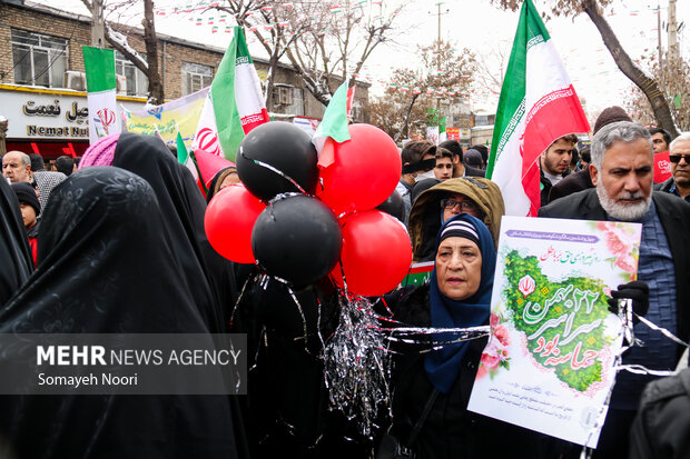 راهپیمایی ۲۲ بهمن در کرمانشاه