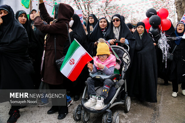 راهپیمایی ۲۲ بهمن در کرمانشاه