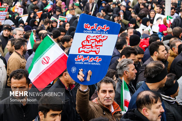 راهپیمایی ۲۲ بهمن در کرمانشاه