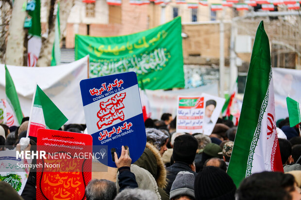 راهپیمایی ۲۲ بهمن در کرمانشاه