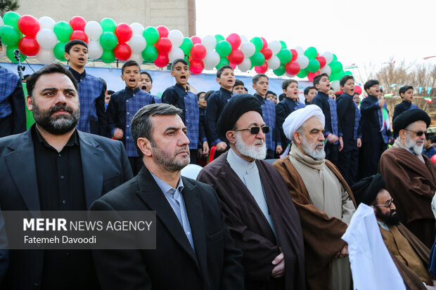 راهپیمایی ۲۲ بهمن در ری