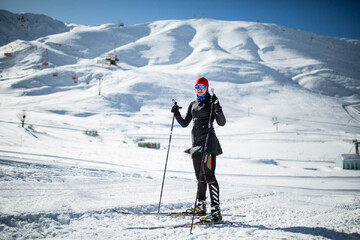 Iranian women skier Baher happy to participate at 2025 Asian Winter Games