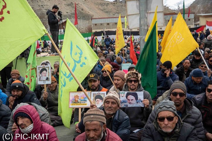 راهپیمایی 22 بهمن کرگیل