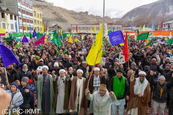 راهپیمایی 22 بهمن کرگیل