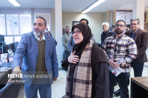 حضور سخنگوی دولت در خبرگزاری مهر