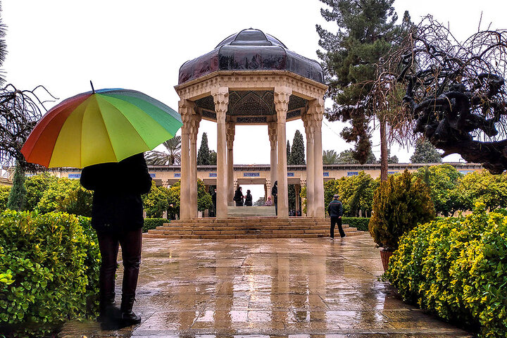 شیراز در صدر میزان بارشهای سامانه اخیر