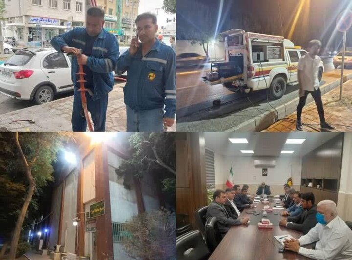 پایداری شبکه برق در استان بوشهر پایداری شبکه برق در استان بوشهر