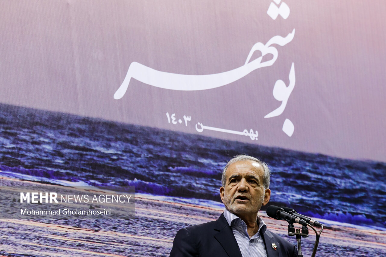 یک سفر با ۳۱ مصوبه؛ پاسخ دولت به مطالبات مردم بوشهر