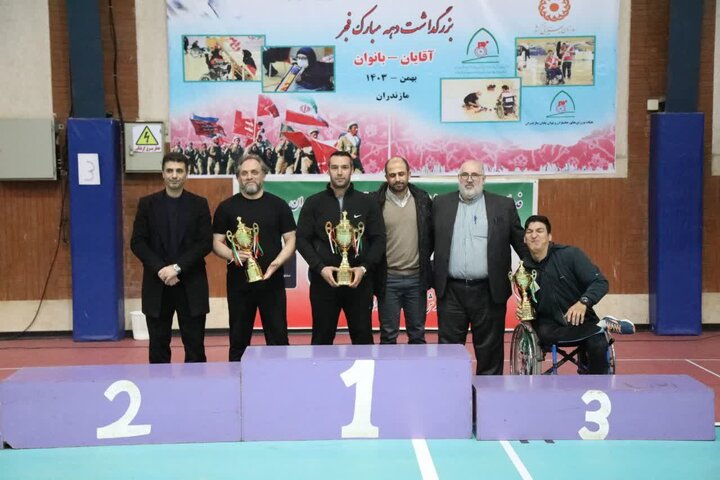 تیم بوچیای آذربایجان شرقی در رقابتهای رده بزرگسالان اول شد