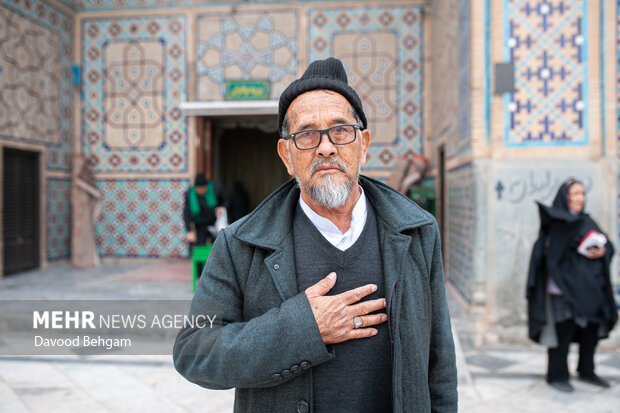 آئین سنتی «چراغ برات» در آرامستان خواجه ربیع مشهد