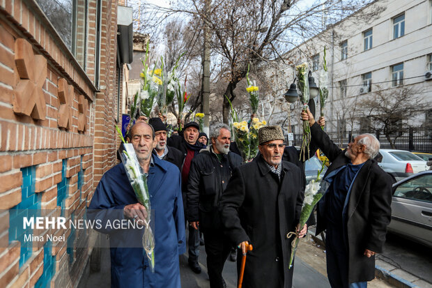 جشن نیمه شعبان در بازار تاریخی تبریز