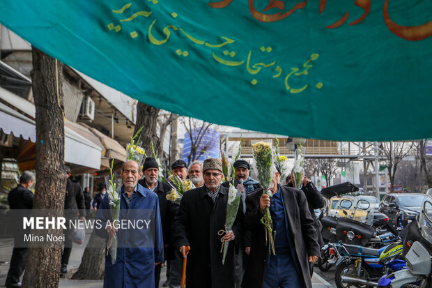 جشن نیمه شعبان در بازار تاریخی تبریز